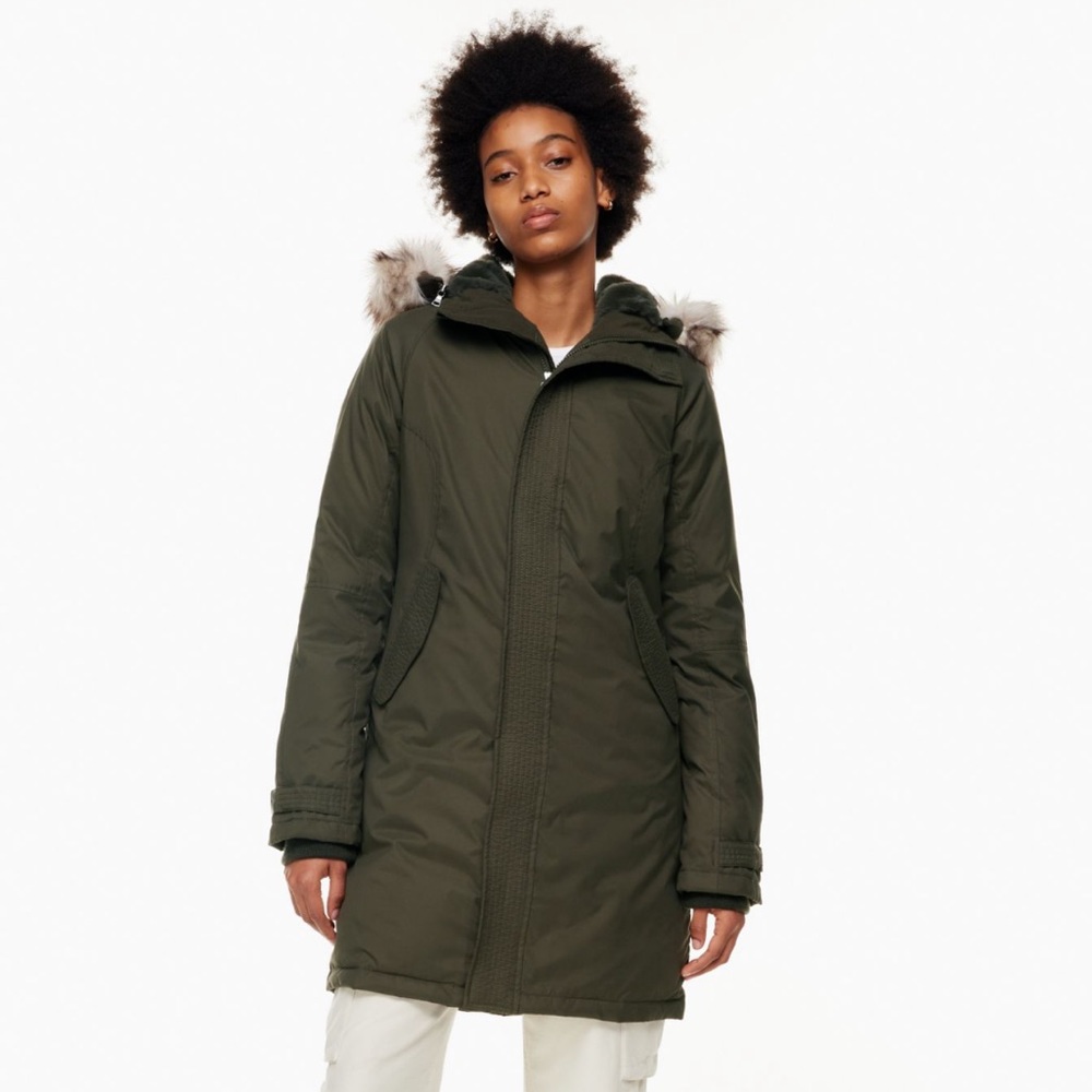 TNA The Summit Parka - Dark Olive